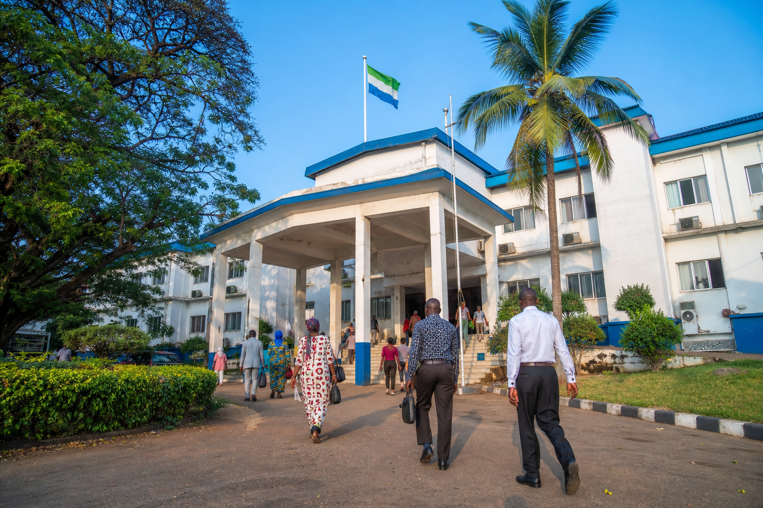 WAEC Sierra Leone national office setting